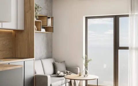 Wnętrze apartamentu Hussar Loft